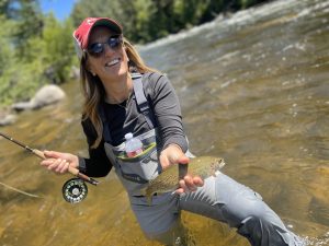 Fly fishing near Beaver Creek with Eagle River Outfitter